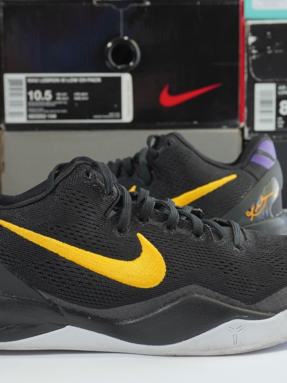 sz 5y nike kobe 8 lakers away